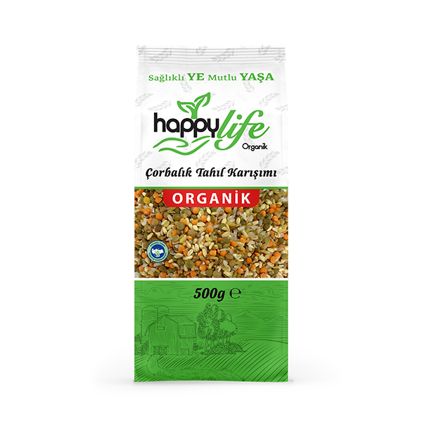 Organik Çorbalık Tahıl Karışımı 500 Gr